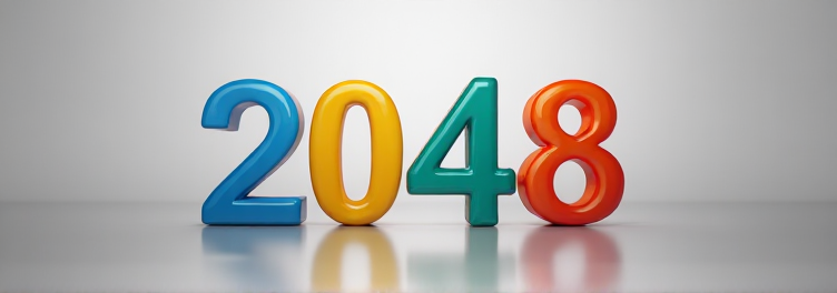2048小游戏